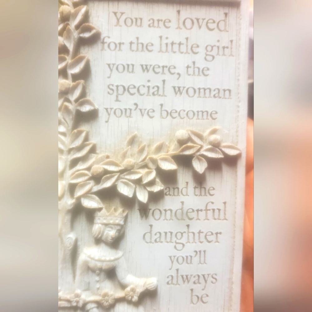 You are loved plaque
